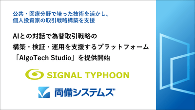 両備システムズ、AIとの対話で取引戦略の構築・検証・運用を支援するプラットフォーム「AlgoTech Studio」を提供開始