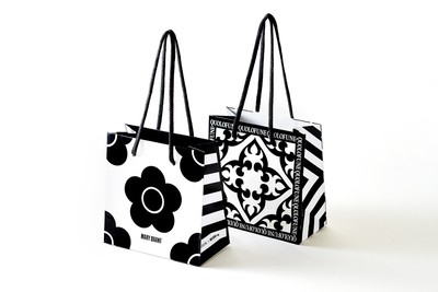 「黒船」×「MARY QUANT」オリジナル手提げ袋(表・裏)