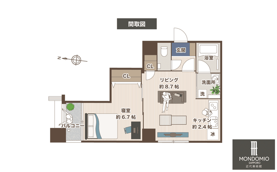 間取図