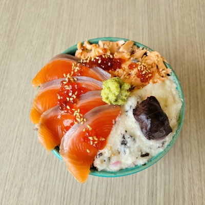 ねばりっこ5種丼