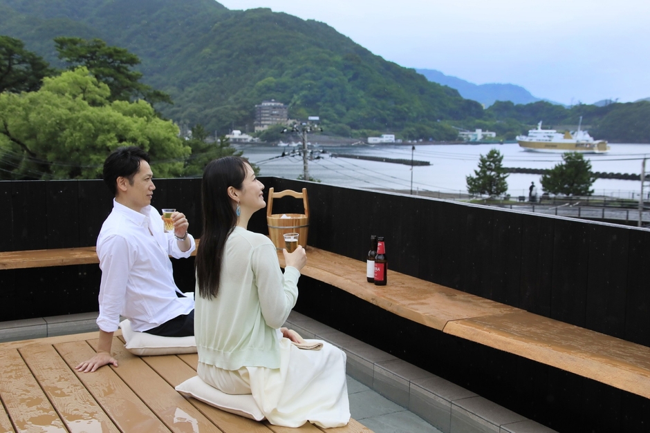 【癒し活】展望足湯／湯上り処