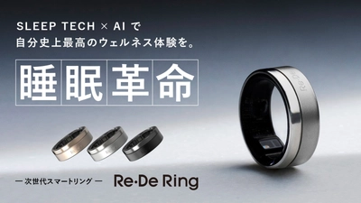 あなたの眠りは、どの動物？ スマートリング「Re・De Ring」に、睡眠データから その日の眠りを動物キャラクターで表す新機能 「Re・De Ring 睡眠16タイプ分析（アニマル編）」が登場。