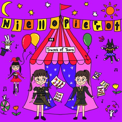 『ニエロピエロ（NielloPierrot）』オリジナル楽曲『涙の痕跡』ジャケット写真／デザイン：メロディー