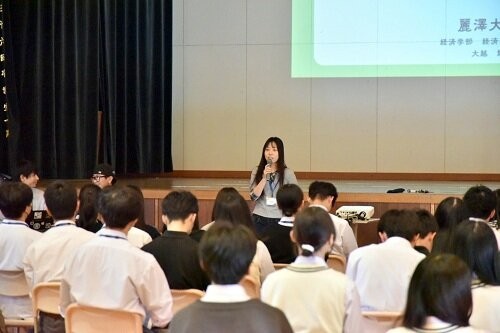 キャリア講話（大越耀 経済学部2年）