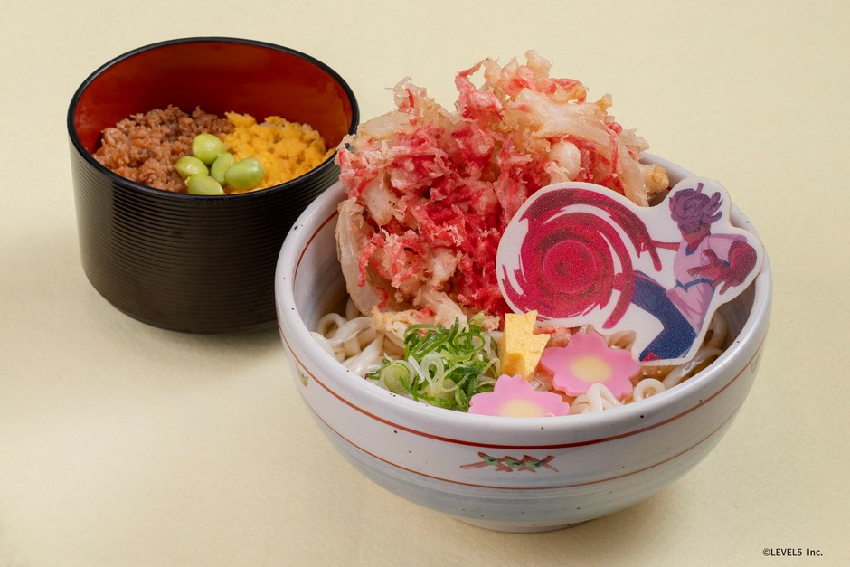 桜咲丈二の剛の一閃!冷やしかき揚げうどんセット