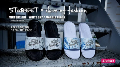 【コラボ】VICTORY ONE を爽やかな夏仕様にカスタム！「STuREET」と「slave of fashion」のコラボアイテムが登場！！