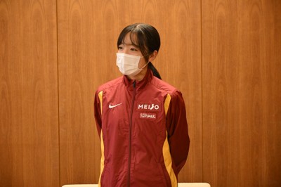 瀬木彩花キャプテン（法学部4年）