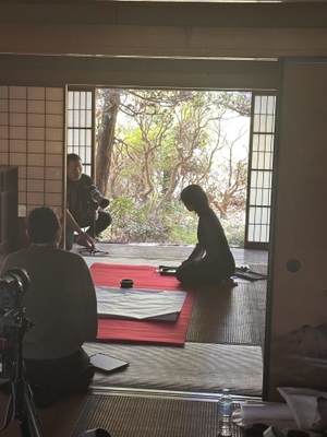 撮影の様子(2)