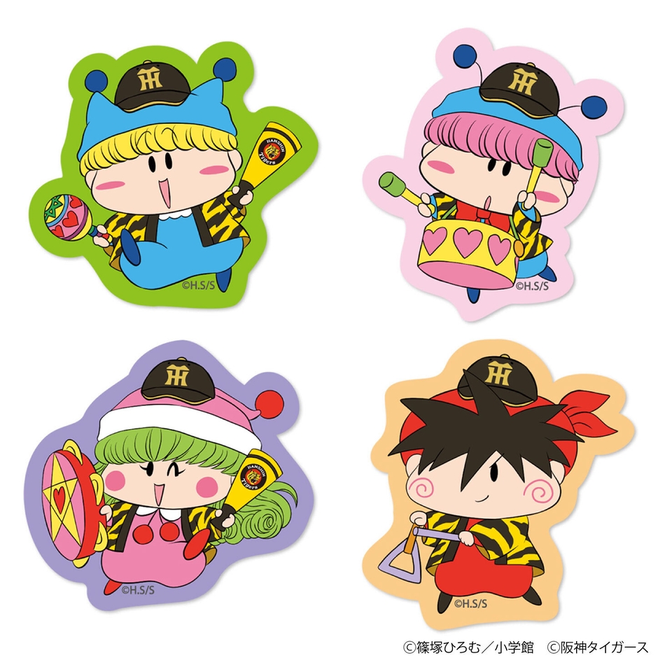 Tigers×ミルモでポン！ステッカー4枚セット