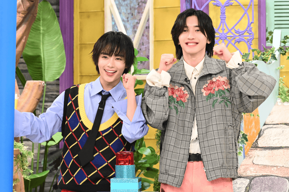 「なにわ男子ペア」大西流星&道枝駿佑