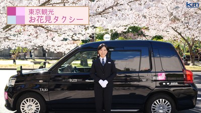 東京観光お花見タクシー