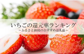 【2026年9月版】ふるさと納税でもらえる『いちご』の還元率ランキングを発表