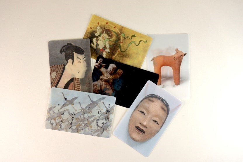 「動く!名品カード」(全6種・非売品)※画像はイメージです。