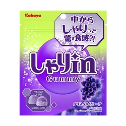 『タフグミ』に次ぐ第二のグミブランド『しゃりinグミ』
『しゃりinグミクリスタルグレープ』