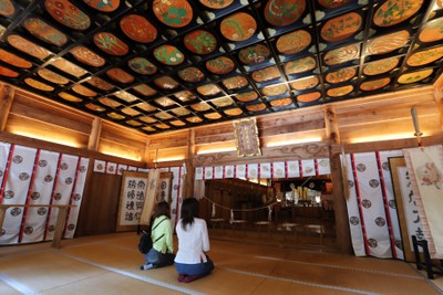 松平東照宮 天井画