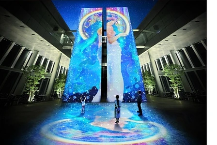 シリーズ史上最大のプロジェクションマッピング 「CITY LIGHT FANTASIA by NAKED ―Crystal World― 」に 大阪芸術大学の学生が手掛けるコンテンツがいよいよ登場！ ～２０２０年２月５日（水）からスタート！～ 