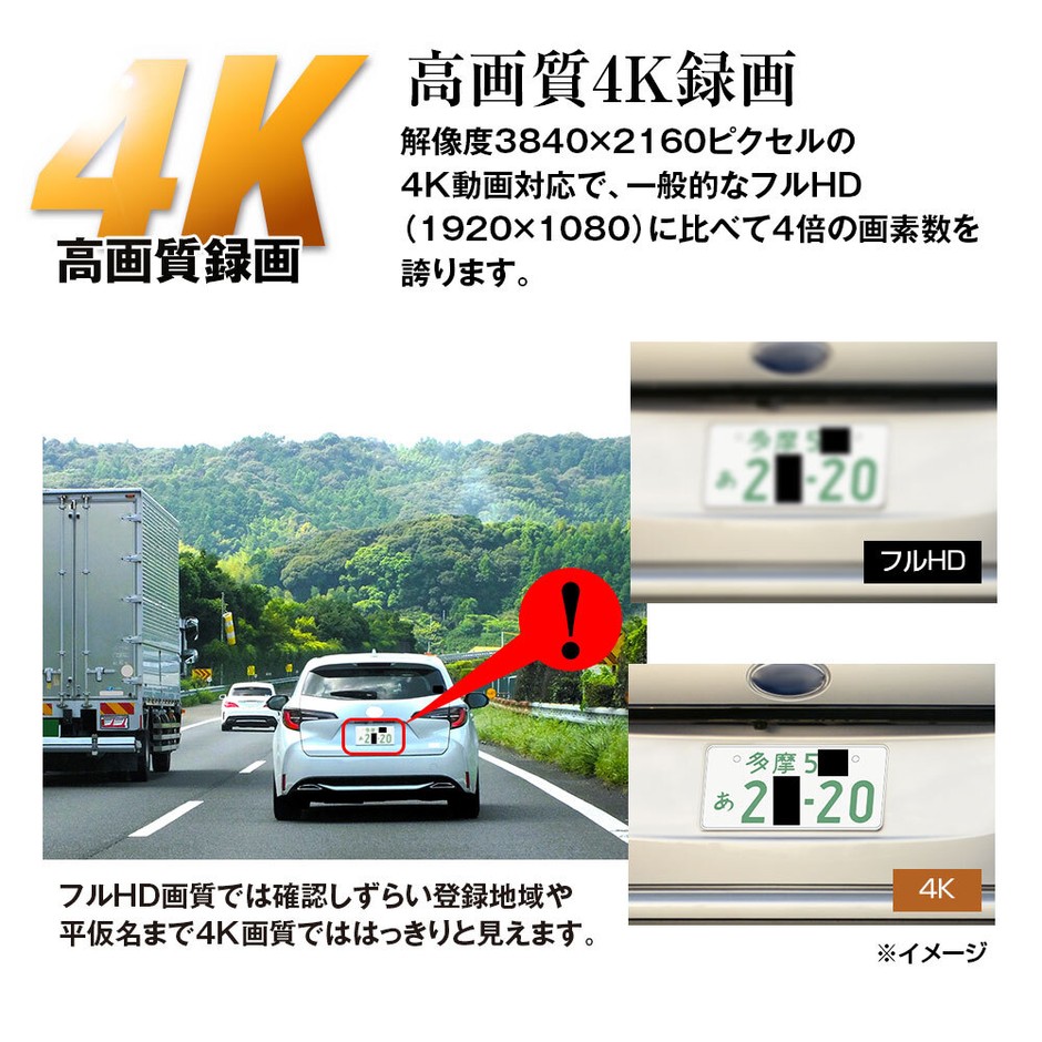 4K高画質録画