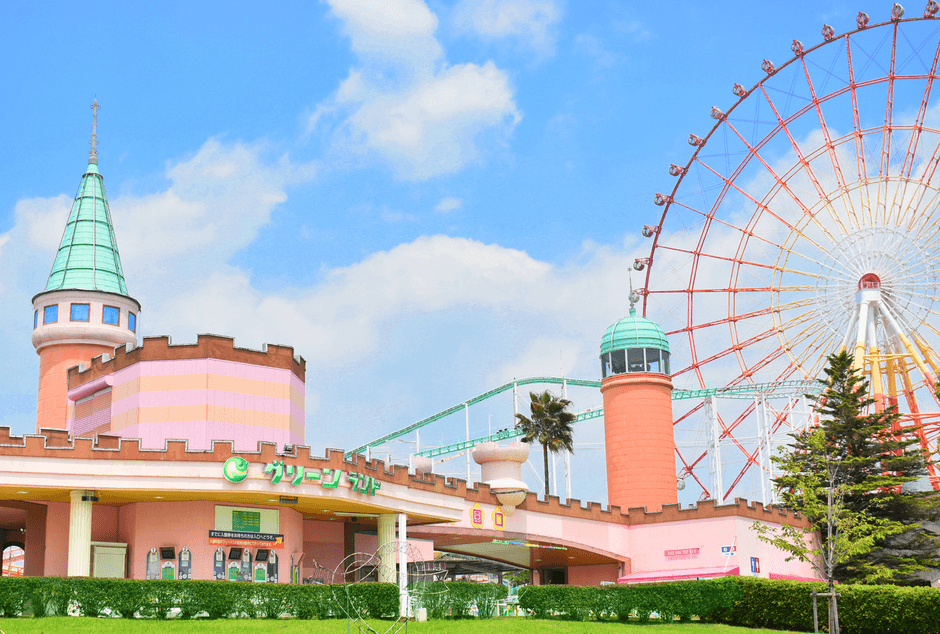 アトラクション数日本一の遊園地