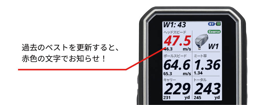 カラーLCD搭載