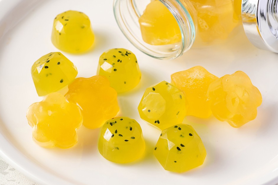 一口サイズのつまめるジャム！果実の食感そのまま「ジャムグミ」