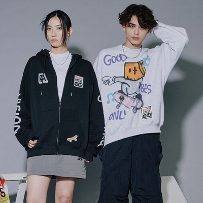 【guernika】総柄zipパーカー/【guernika】アノニマウススウェット(1)