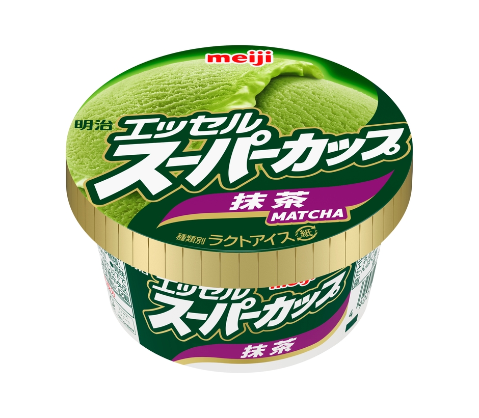 ※イベント配布パッケージ商品※「明治 エッセル スーパーカップ 抹茶」
