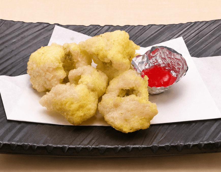 前どれ白鷺はも天ぷら