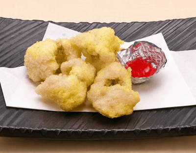 前どれ白鷺はも天ぷら