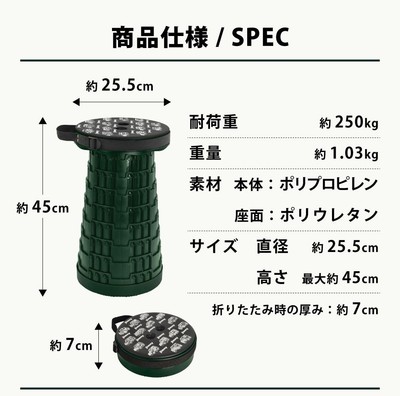 タイヤ型折り畳み椅子 SUZUKI JIMNY HISTORY