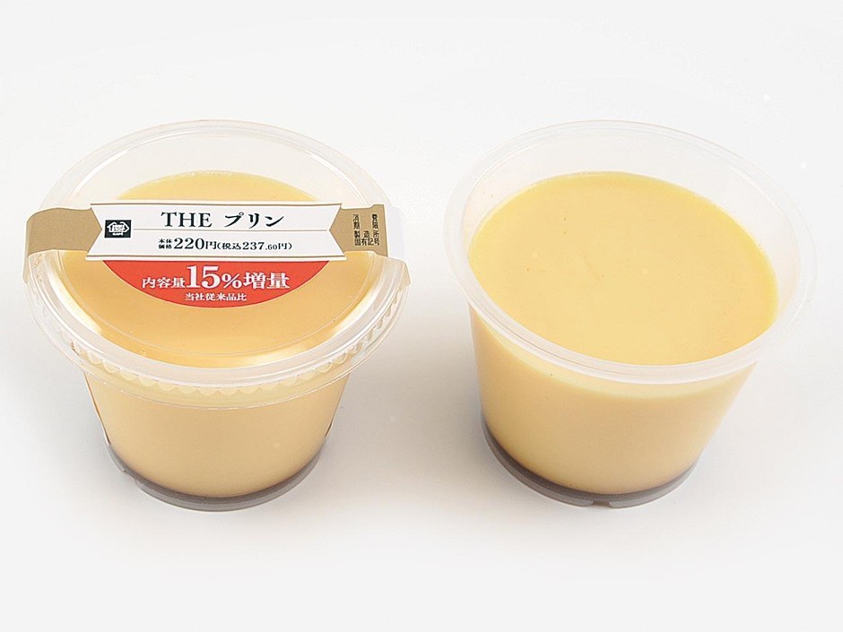 THEプリン　１５％増量　イメージ画像