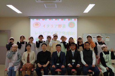 JA大阪市関係者×市橋俊明シェフ×四天王寺大学生