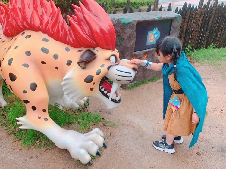 ▲あの人気キャラクターになりきって冒険に出かけよう!
