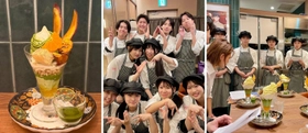 ～「名古屋スイーツ＆カフェ専門学校」とのコラボレーション企画～
みのるダイニング名古屋店で「美濃いび抹茶」を使用したオリジナルパフェを
９月１４日（月）～９月２７日（日）まで販売