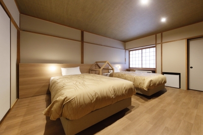 半露天風呂付きのお部屋からスタンダードな洋室まで全6タイプの＜客室＞