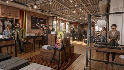 『Roland Store New York City』 店舗内予想図