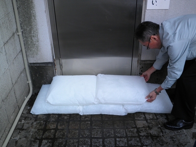 土のう使用例