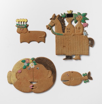 (7)[ジンジャー・ブレッド]シリーズ／四つのクリスマス・デコレーション、1970年代