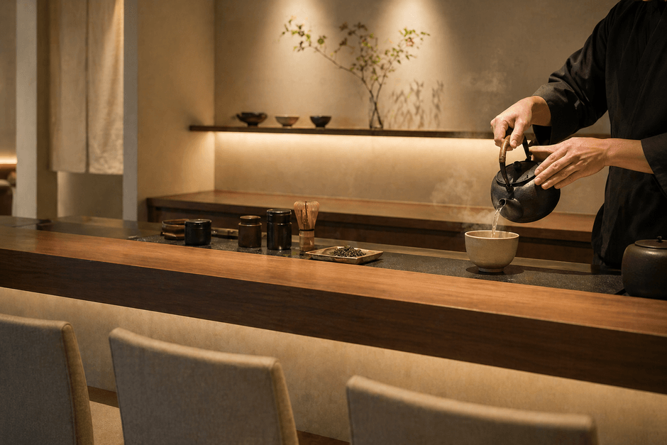 体験型日本茶カフェ
