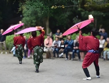江戸太神楽(昨年の様子)