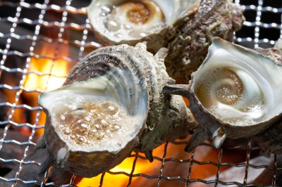 島根県産天然サザエつぼ焼き
