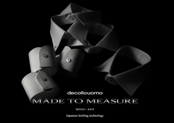 奇跡のような着心地とパーフェクトなフィッティングを追求できるdecollouomoのオーダーシャツ。
