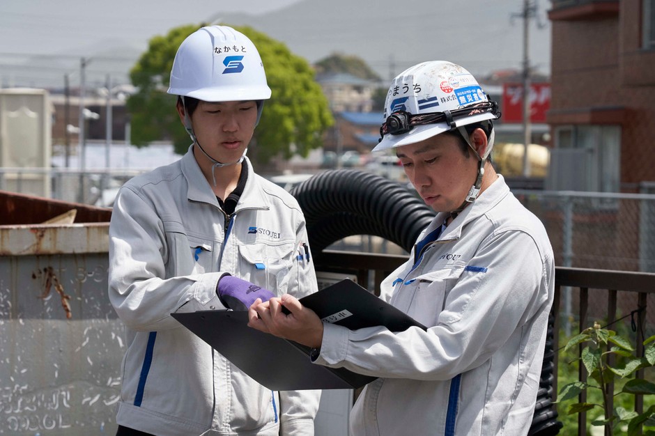 本社で1か月研修してから現場へ