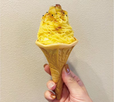 川越バターソフト～芋ンブラン～