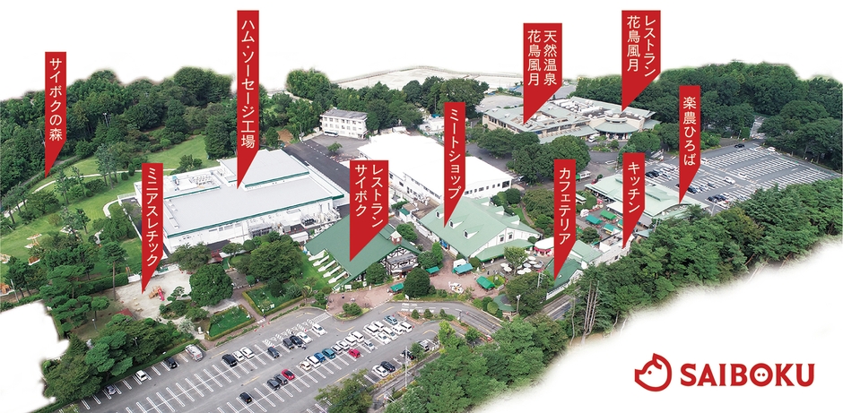 日高市サイボク空撮