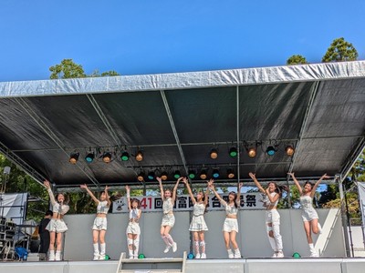 宮崎のご当地アイドルとしてお祭り等に出演