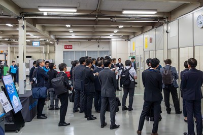 蓄電池システム製造ラインの見学