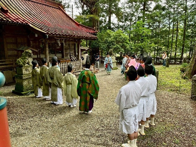 御神湯 奉納