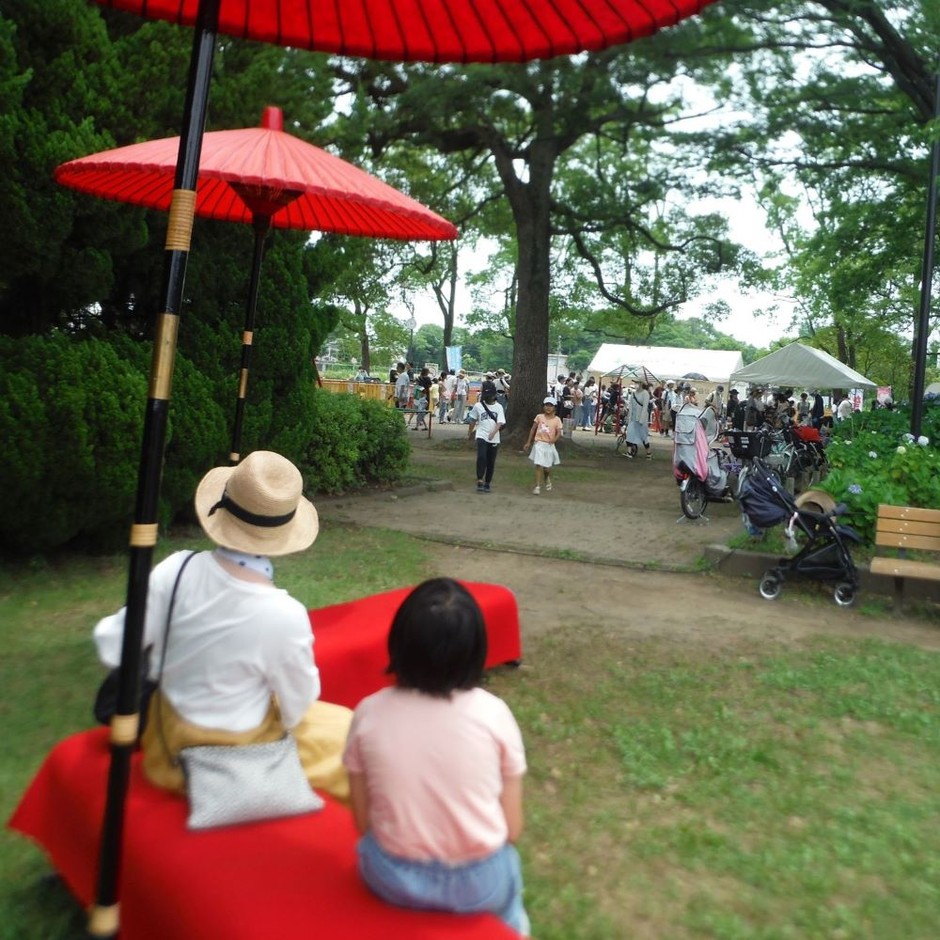 野点(昨年度の様子)