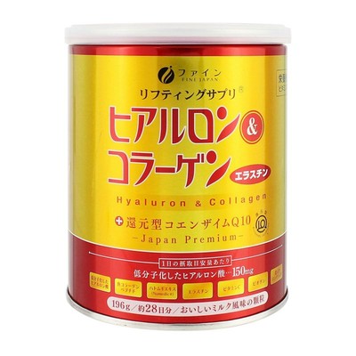 ヒアルロン&コラーゲン +還元型コエンザイムQ10(缶)