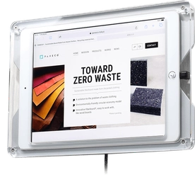 【 壁掛け用・iPadケース 】の決定版『T7』・最も美しい壁掛け用iPad盗難防止ケース